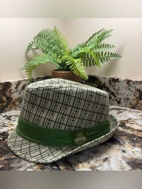 Guinness Olive Green Fedora Hat
